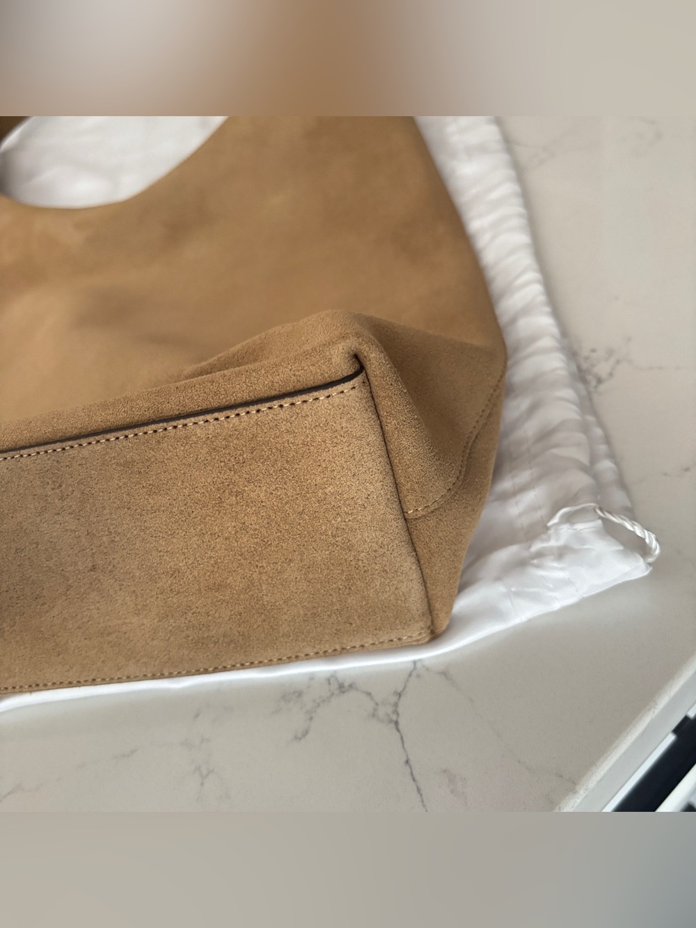 NWOT Coach Brooklyn Shoulder Bag 39 in Suede (Sand) CW636 - Picture 5 of 14